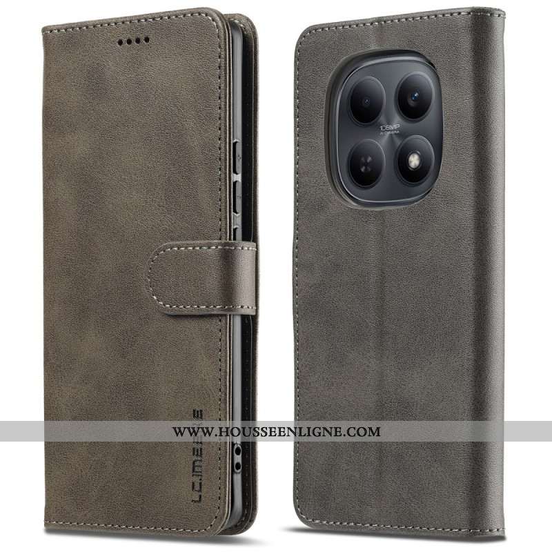 Housse Xiaomi Redmi Note 15 5G / 4G / Poco M8 5G Effet Cuir LC.IMEEKE