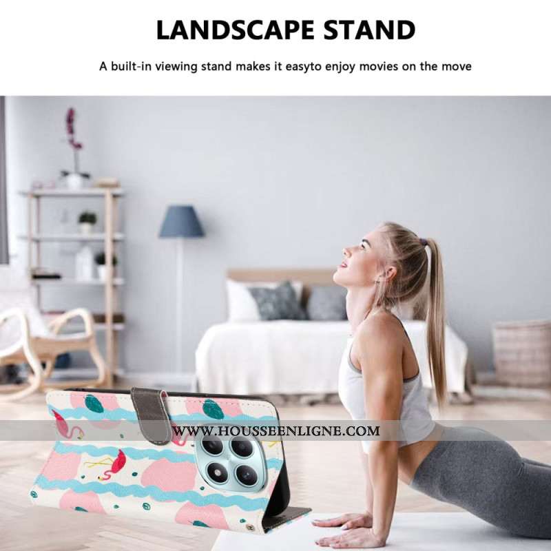 Housse Xiaomi Redmi Note 15 5G / 4G / Poco M8 5G Flamants Roses