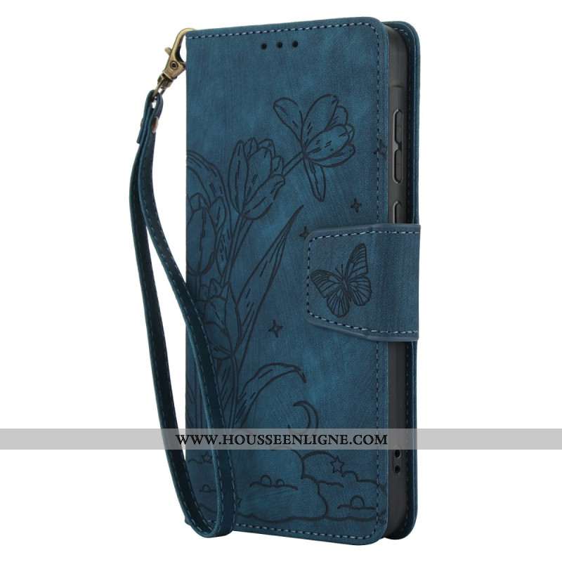 Housse Xiaomi Redmi Note 15 5G / 4G / Poco M8 5G Fleurs et Papillons