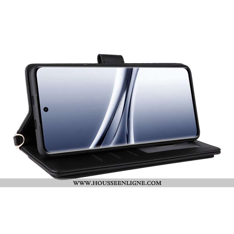 Housse Xiaomi Redmi Note 15 5G / 4G / Poco M8 5G Matelassée avec Bandoulière et Lanière