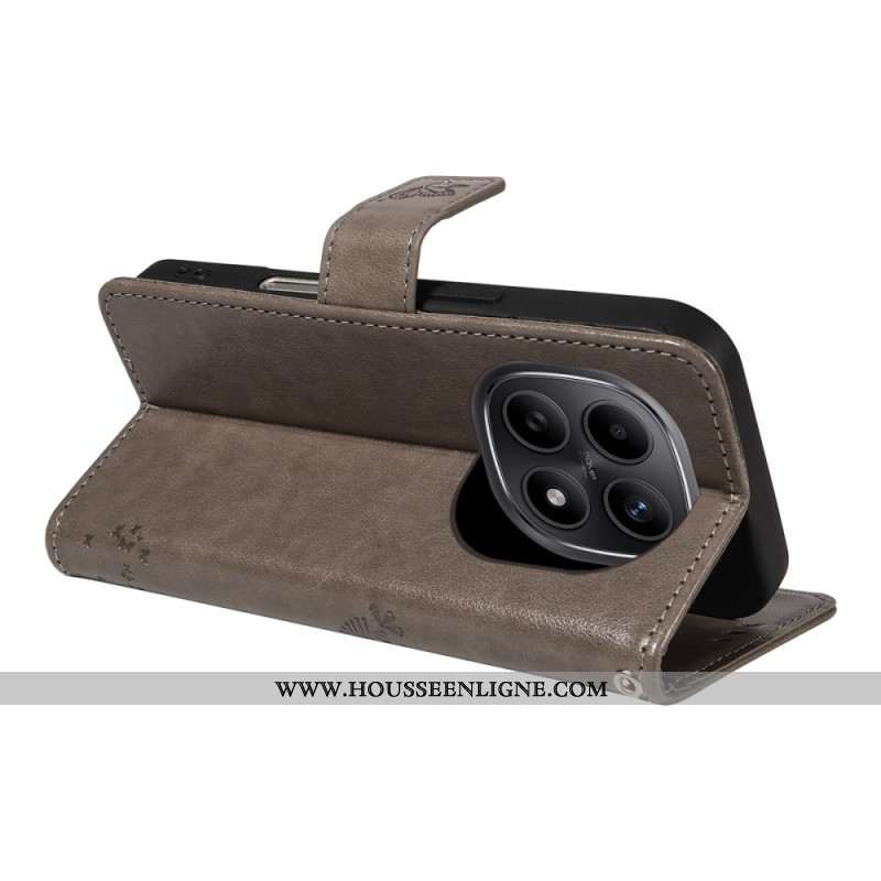 Housse Xiaomi Redmi Note 15 5G / 4G / Poco M8 5G Motif Chat et Arbre