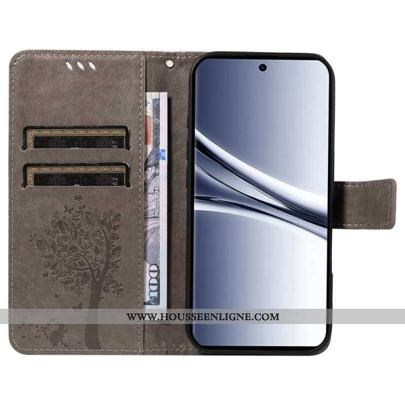 Housse Xiaomi Redmi Note 15 5G / 4G / Poco M8 5G Motif Chat et Arbre