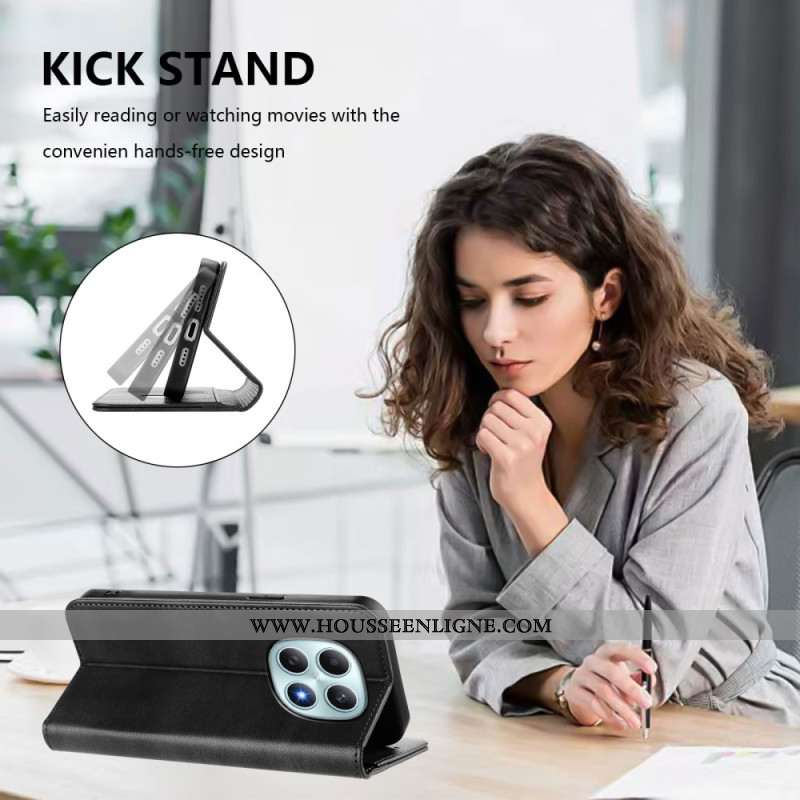 Housse Xiaomi Redmi Note 15 5G / 4G / Poco M8 5G Rétro avec Blocage RFID