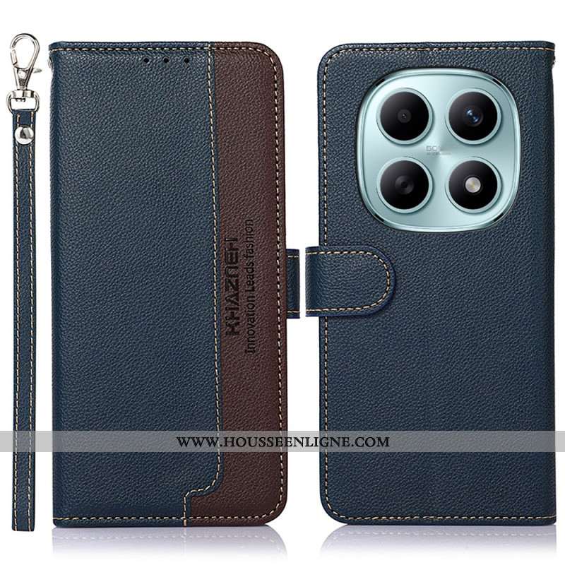 Housse Xiaomi Redmi Note 15 5G / Poco M8 5G Bicolore KHAZNEH