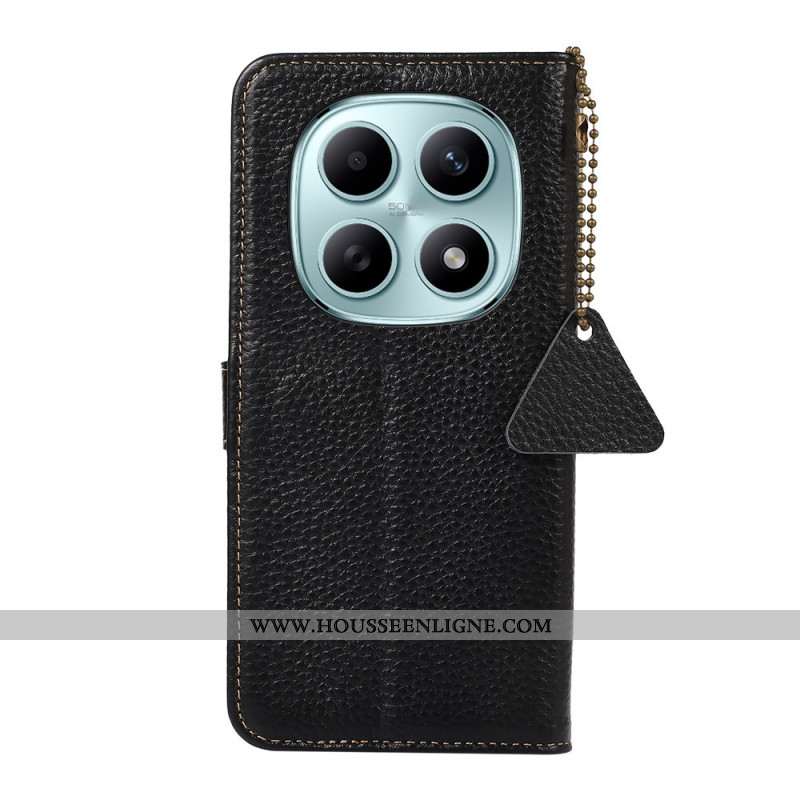 Housse Xiaomi Redmi Note 15 5G / Poco M8 5G Blocage RFID en Cuir