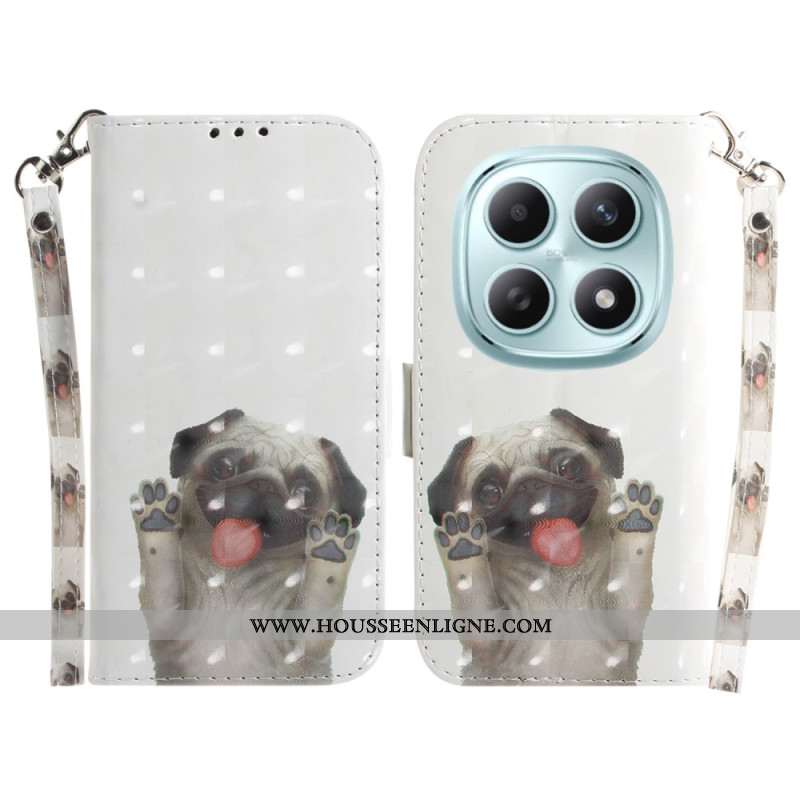 Housse Xiaomi Redmi Note 15 5G / Poco M8 5G Carlin à Lanière