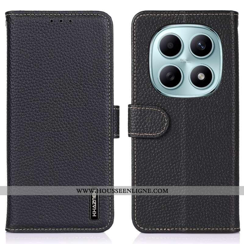 Housse Xiaomi Redmi Note 15 5G / Poco M8 5G Cuir KHAZNEH