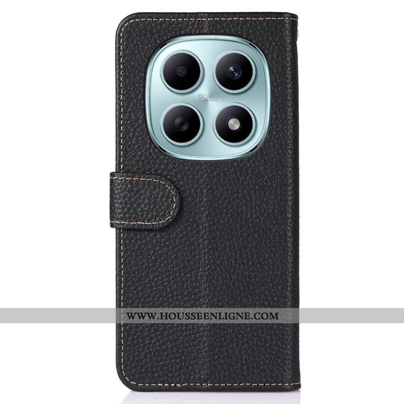 Housse Xiaomi Redmi Note 15 5G / Poco M8 5G Cuir KHAZNEH