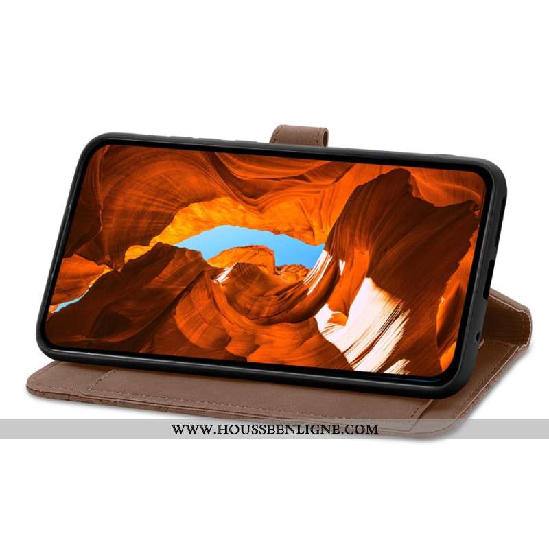 Housse Xiaomi Redmi Note 15 5G / Poco M8 5G Dentelle Florale à Lanière