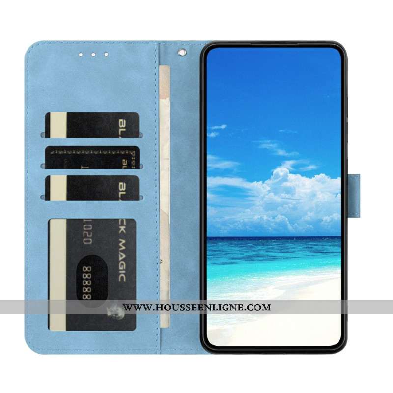 Housse Xiaomi Redmi Note 15 5G / Poco M8 5G Effet Daim Papillon et Fleurs