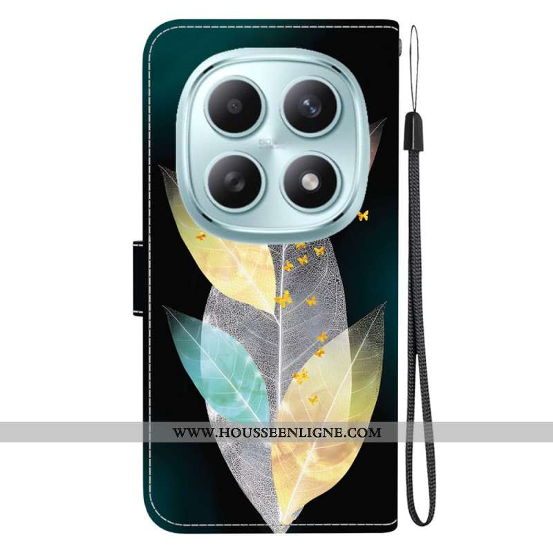 Housse Xiaomi Redmi Note 15 5G / Poco M8 5G Feuilles Colorées