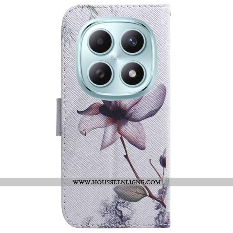 Housse Xiaomi Redmi Note 15 5G / Poco M8 5G Fleur Rose