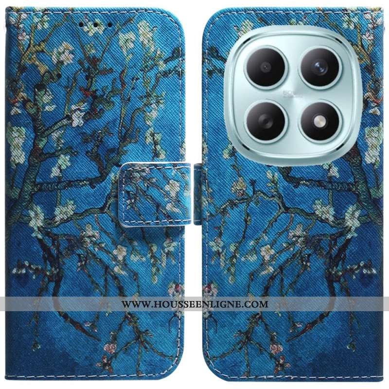 Housse Xiaomi Redmi Note 15 5G / Poco M8 5G Fleurs d'Abricot