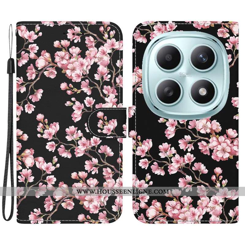 Housse Xiaomi Redmi Note 15 5G / Poco M8 5G Fleurs de Prunier