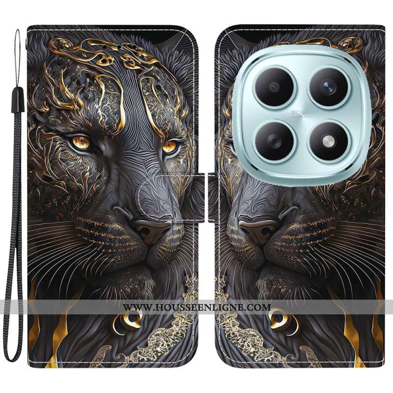 Housse Xiaomi Redmi Note 15 5G / Poco M8 5G Lion Doré