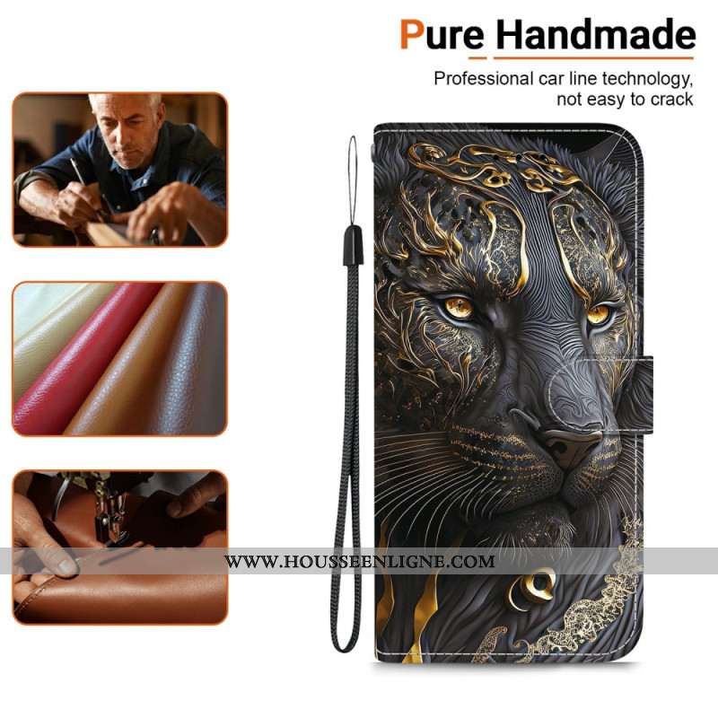 Housse Xiaomi Redmi Note 15 5G / Poco M8 5G Lion Doré