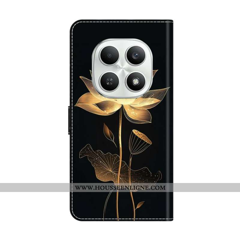 Housse Xiaomi Redmi Note 15 5G / Poco M8 5G Lotus Doré
