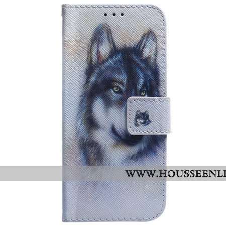 Housse Xiaomi Redmi Note 15 5G / Poco M8 5G Loup Aquarelle