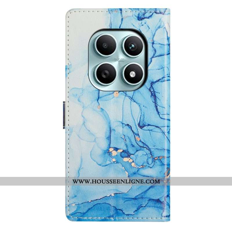 Housse Xiaomi Redmi Note 15 5G / Poco M8 5G Marbre Bleu