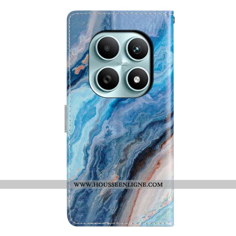 Housse Xiaomi Redmi Note 15 5G / Poco M8 5G Marbre Bleu