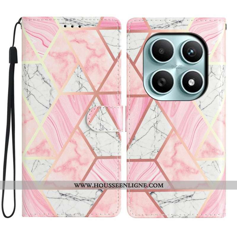 Housse Xiaomi Redmi Note 15 5G / Poco M8 5G Marbre Rose