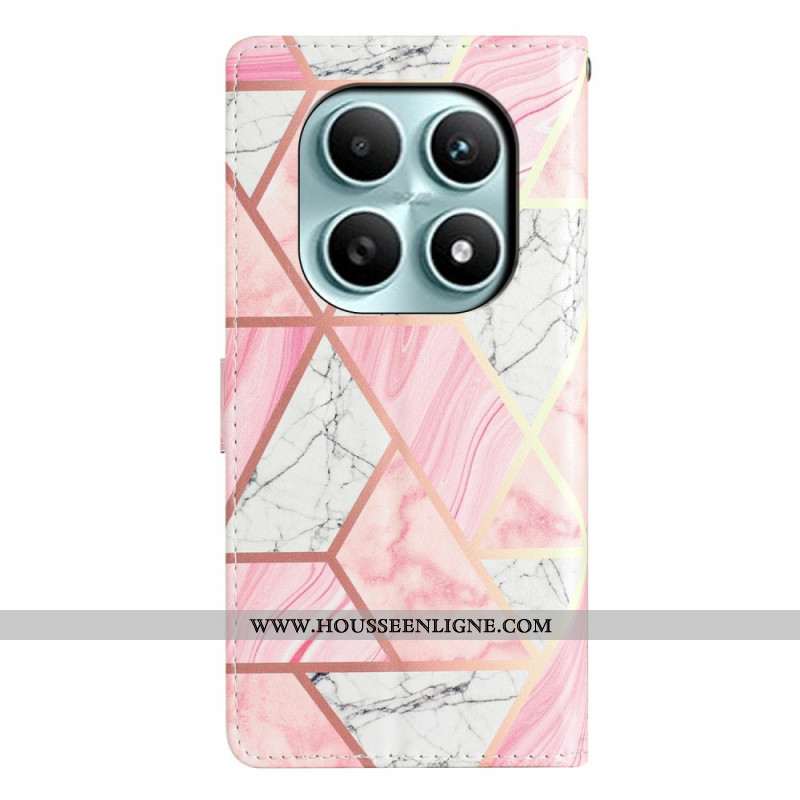 Housse Xiaomi Redmi Note 15 5G / Poco M8 5G Marbre Rose