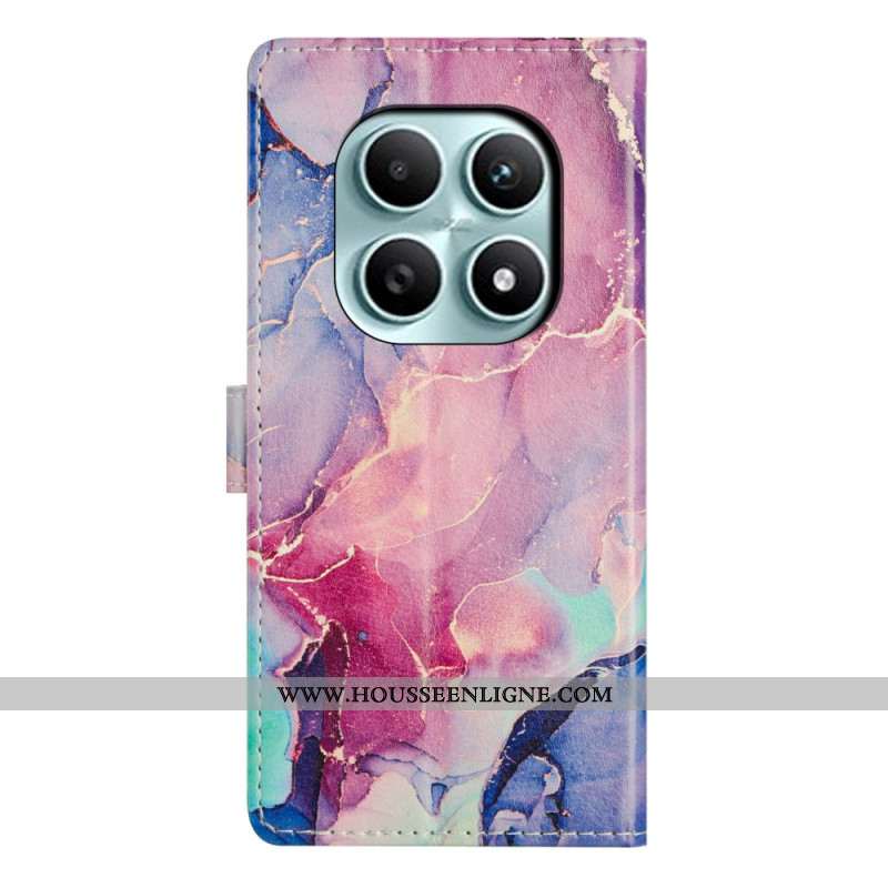 Housse Xiaomi Redmi Note 15 5G / Poco M8 5G Marbre Rose et Vert