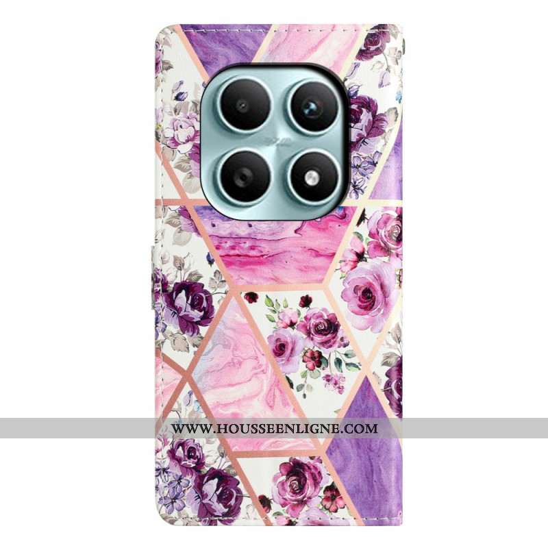 Housse Xiaomi Redmi Note 15 5G / Poco M8 5G Marbre Violet