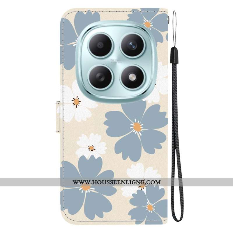 Housse Xiaomi Redmi Note 15 5G / Poco M8 5G Marguerites Bleues