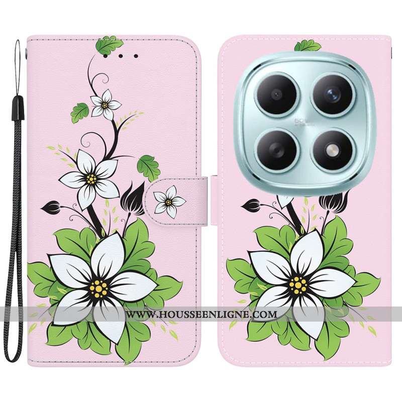 Housse Xiaomi Redmi Note 15 5G / Poco M8 5G Motif Lily