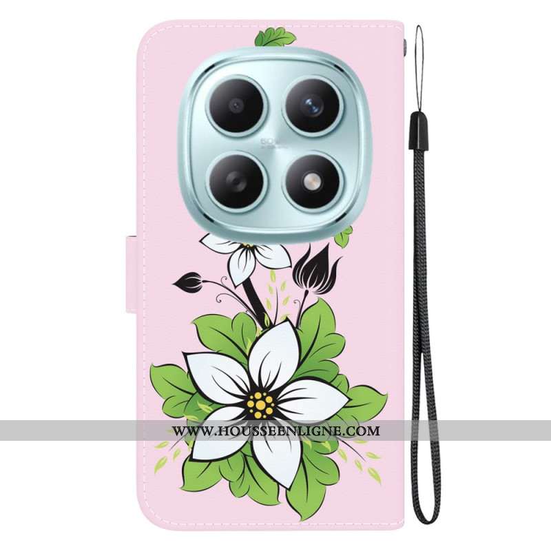 Housse Xiaomi Redmi Note 15 5G / Poco M8 5G Motif Lily