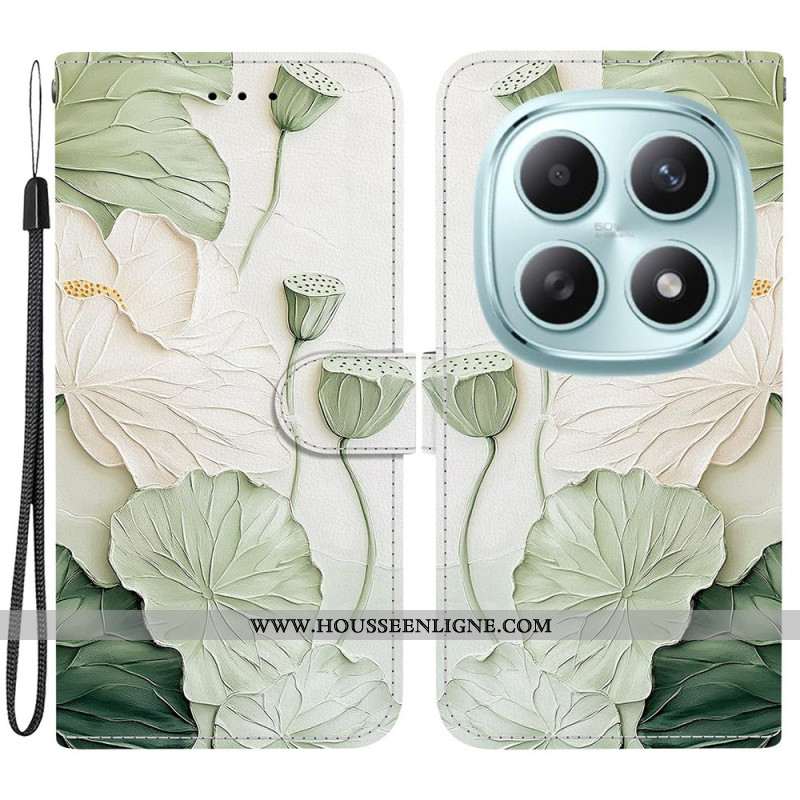 Housse Xiaomi Redmi Note 15 5G / Poco M8 5G Motif Lotus