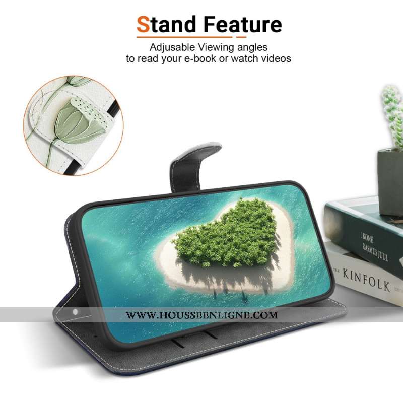 Housse Xiaomi Redmi Note 15 5G / Poco M8 5G Motif Lotus