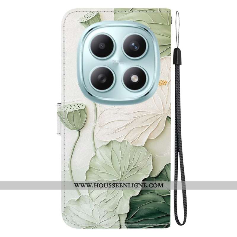 Housse Xiaomi Redmi Note 15 5G / Poco M8 5G Motif Lotus