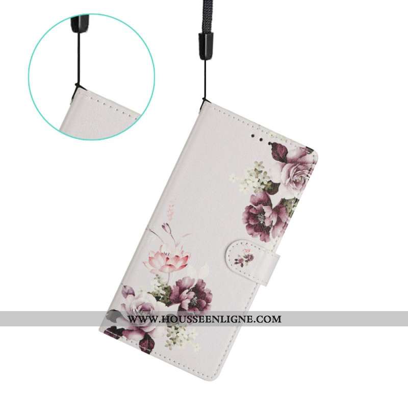 Housse Xiaomi Redmi Note 15 5G / Poco M8 5G Motif Rose Croix