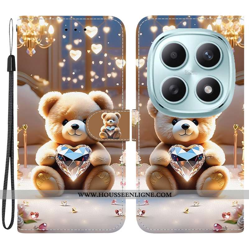 Housse Xiaomi Redmi Note 15 5G / Poco M8 5G Ourson Diamant