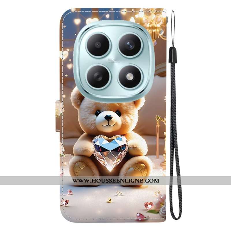 Housse Xiaomi Redmi Note 15 5G / Poco M8 5G Ourson Diamant