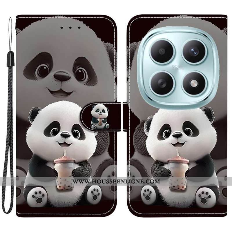 Housse Xiaomi Redmi Note 15 5G / Poco M8 5G Panda Milk Tea