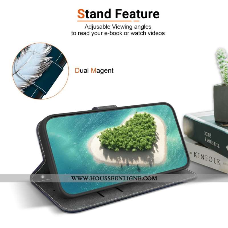 Housse Xiaomi Redmi Note 15 5G / Poco M8 5G Plumes Blanches