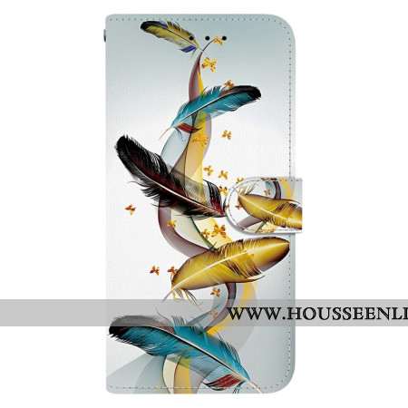 Housse Xiaomi Redmi Note 15 5G / Poco M8 5G Plumes Colorées