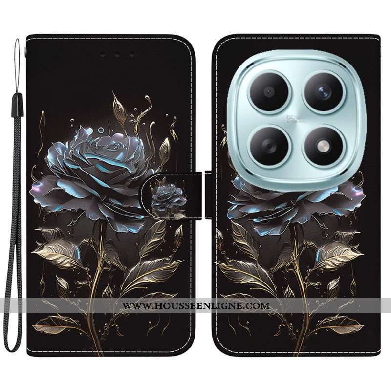 Housse Xiaomi Redmi Note 15 5G / Poco M8 5G Rose Noire