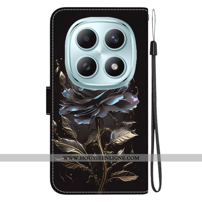 Housse Xiaomi Redmi Note 15 5G / Poco M8 5G Rose Noire