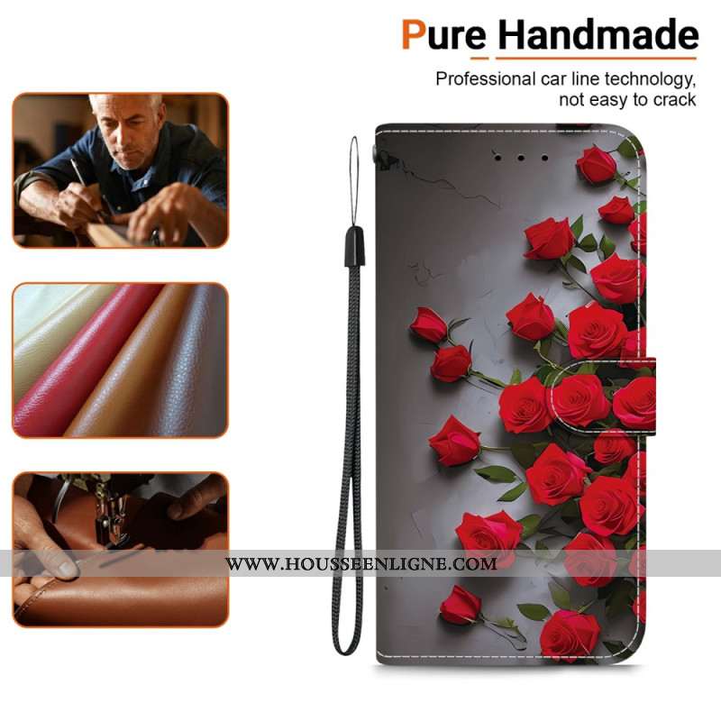 Housse Xiaomi Redmi Note 15 5G / Poco M8 5G Roses Rouges