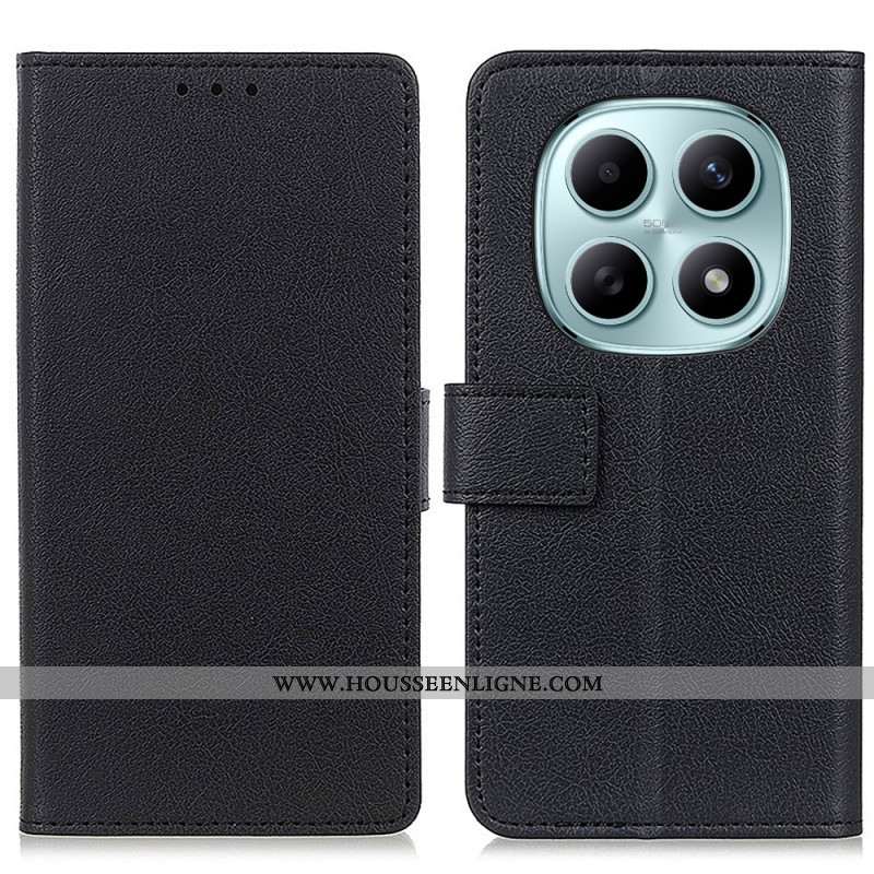 Housse Xiaomi Redmi Note 15 5G / Poco M8 5G Simili Cuir Classique