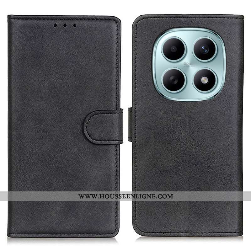 Housse Xiaomi Redmi Note 15 5G / Poco M8 5G Simili Cuir Mat