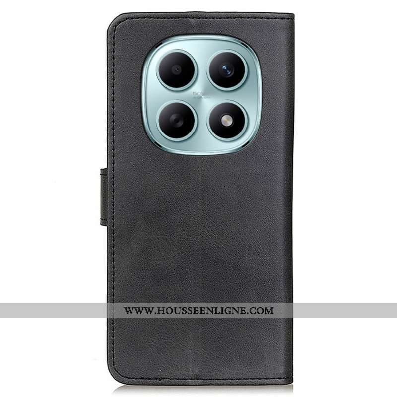 Housse Xiaomi Redmi Note 15 5G / Poco M8 5G Simili Cuir Mat