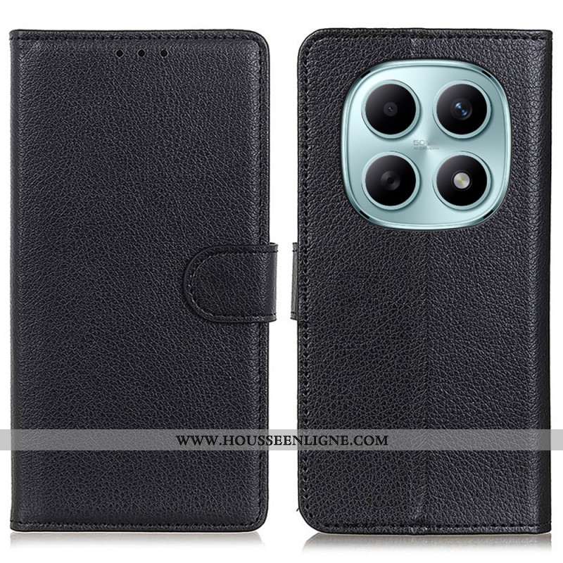 Housse Xiaomi Redmi Note 15 5G / Poco M8 5G Simili Cuir Traditionnel