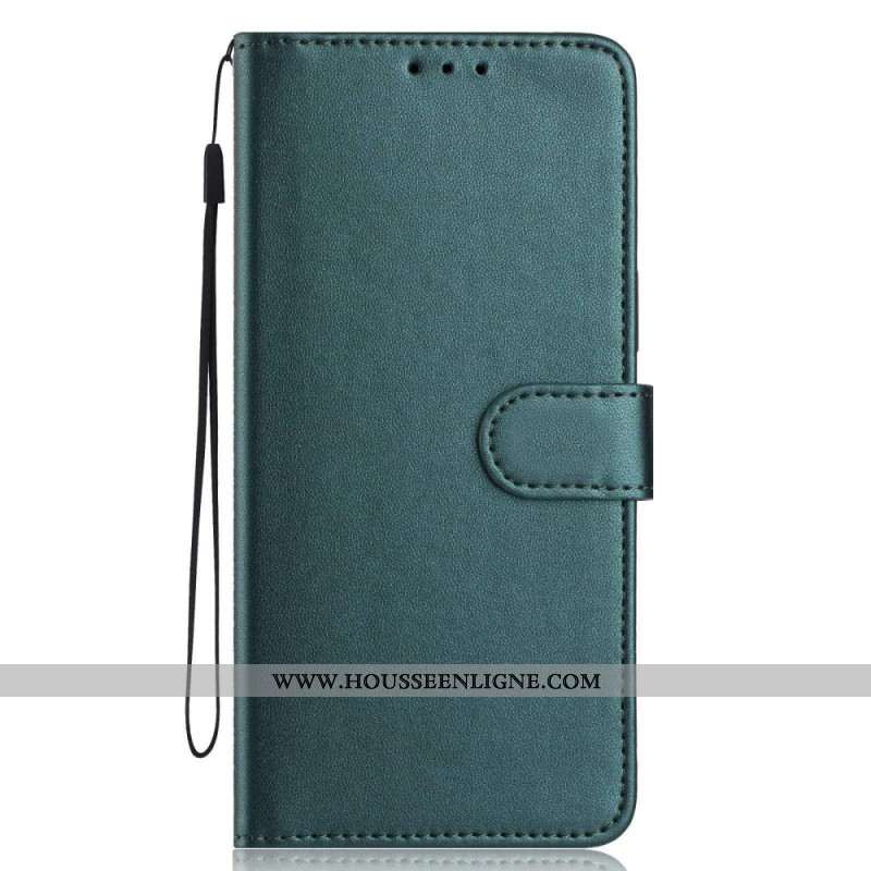 Housse Xiaomi Redmi Note 15 5G / Poco M8 5G Simili Cuir Uni