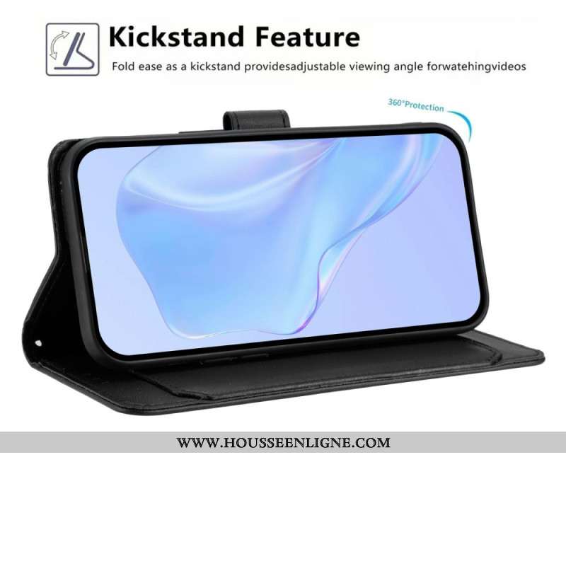 Housse Xiaomi Redmi Note 15 5G / Poco M8 5G Simili Cuir Uni