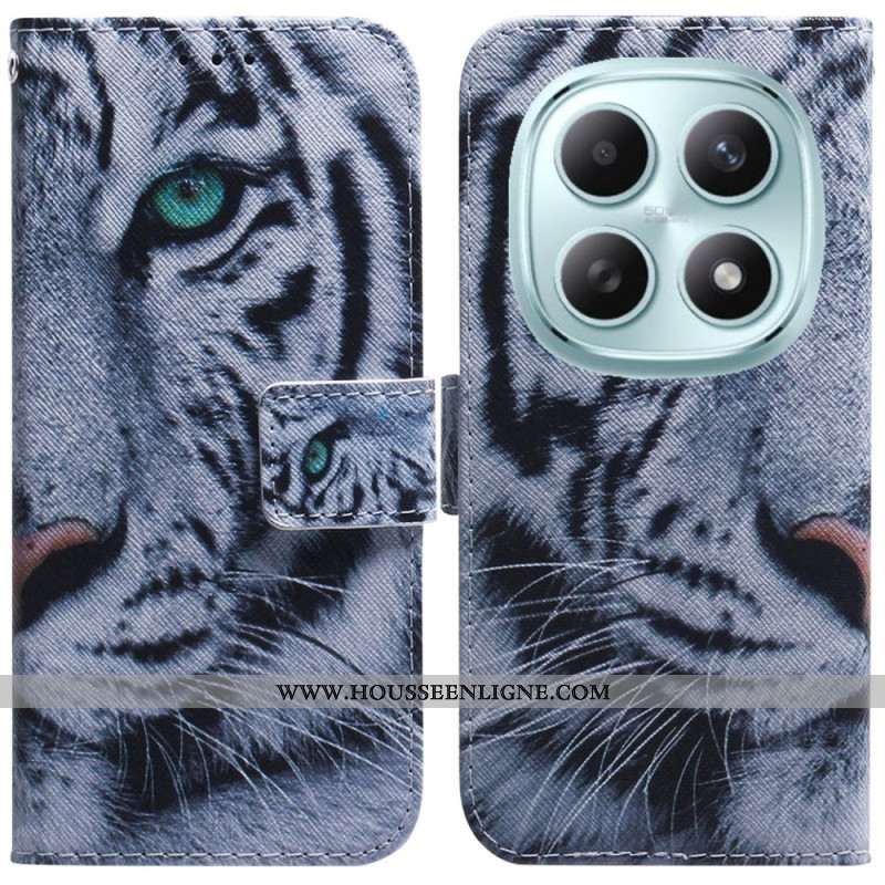 Housse Xiaomi Redmi Note 15 5G / Poco M8 5G Tigre Blanc